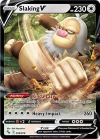 Slaking V - Pokemon GO - Pokemon card