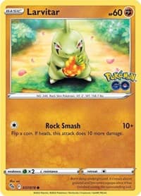 Larvitar - Pokemon GO - Pokemon card