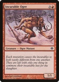 Incurable Ogre - Shards of Alara - Magic: The Gathering card