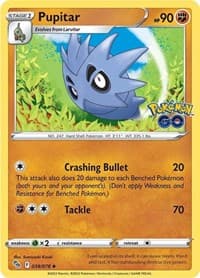 Pupitar - Pokemon GO - Pokemon card