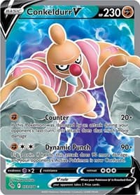 Conkeldurr V (Full Art) - Pokemon GO - Pokemon card