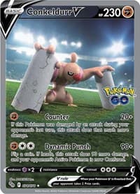 Conkeldurr V (Alternate Full Art) - Pokemon GO - Pokemon card