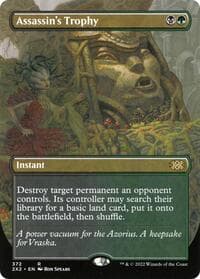 Assassin's Trophy (Borderless) - Double Masters 2022 - Magic: The Gathering card