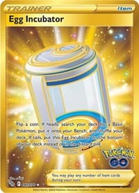 Egg Incubator (Secret) - Pokemon GO - Pokemon card