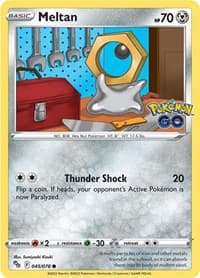 Meltan - Pokemon GO - Pokemon card