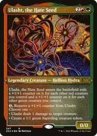 Ulasht, the Hate Seed (Foil Etched) - Double Masters 2022 - Magic: The Gathering card