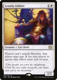 Leonin Arbiter - Double Masters 2022 - Magic: The Gathering card