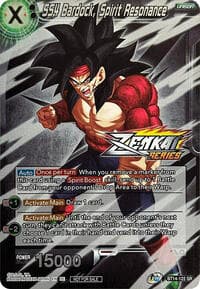SS4 Bardock, Spirit Resonance (Event Pack 10) (Alternate Foil) - Tournament Promotion Cards - Dragon Ball Super: Masters card