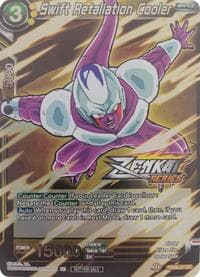 Swift Retaliation Cooler (Event Pack 10) (Alternate Foil) - Tournament Promotion Cards - Dragon Ball Super: Masters card