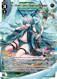 At =Tre=, the Opened Door - Vertex Diva - WIXOSS card