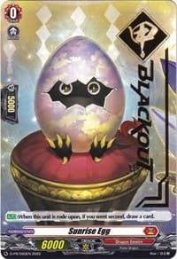 Sunrise Egg (Hot Stamped) - D Promo Cards - Cardfight Vanguard card