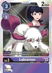 Labramon - P-080 - Digimon Promotion Cards - Digimon Card Game card