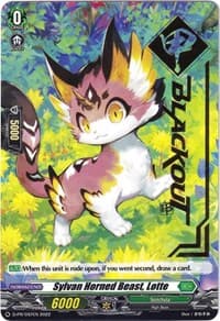 Sylvan Horned Beast, Lotte (Hot Stamped) - D Promo Cards - Cardfight Vanguard card