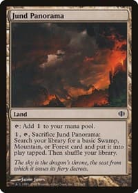Jund Panorama - Shards of Alara - Magic: The Gathering card
