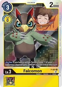 Falcomon - P-081 - Digimon Promotion Cards - Digimon Card Game card