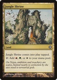 Jungle Shrine - Shards of Alara - Magic: The Gathering card