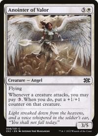 Anointer of Valor - Double Masters 2022 - Magic: The Gathering card