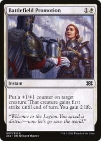 Battlefield Promotion - Double Masters 2022 - Magic: The Gathering card