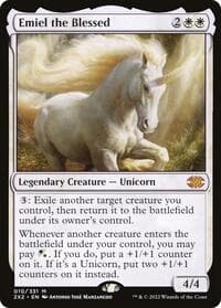 Emiel the Blessed - Double Masters 2022 - Magic: The Gathering card