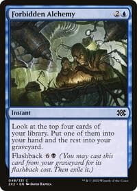 Forbidden Alchemy - Double Masters 2022 - Magic: The Gathering card