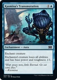 Kasmina's Transmutation - Double Masters 2022 - Magic: The Gathering card