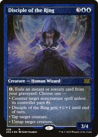 Disciple of the Ring (Foil Etched) - Double Masters 2022 - Magic: The Gathering card