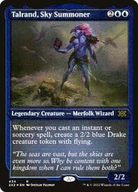 Talrand, Sky Summoner (Foil Etched) - Double Masters 2022 - Magic: The Gathering card