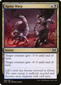Agony Warp - Double Masters 2022 - Magic: The Gathering card