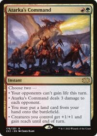 Atarka's Command - Double Masters 2022 - Magic: The Gathering card