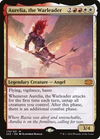 Aurelia, the Warleader - Double Masters 2022 - Magic: The Gathering card