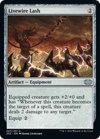 Livewire Lash - Double Masters 2022 - Magic: The Gathering card