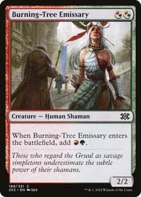 Burning-Tree Emissary - Double Masters 2022 - Magic: The Gathering card
