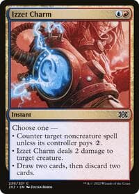 Izzet Charm - Double Masters 2022 - Magic: The Gathering card