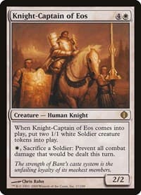 Knight-Captain of Eos - Shards of Alara - Magic: The Gathering card