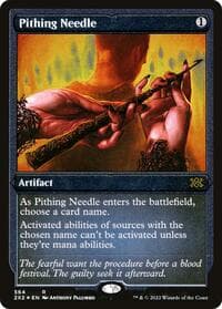 Pithing Needle (Foil Etched) - Double Masters 2022 - Magic: The Gathering card