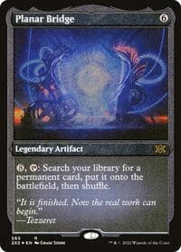 Planar Bridge (Foil Etched) - Double Masters 2022 - Magic: The Gathering card