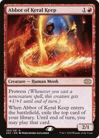 Abbot of Keral Keep - Double Masters 2022 - Magic: The Gathering card