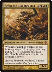 Kresh the Bloodbraided - Shards of Alara - Magic: The Gathering card