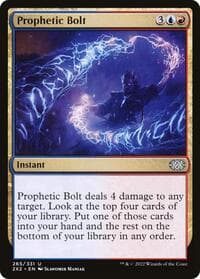 Prophetic Bolt - Double Masters 2022 - Magic: The Gathering card