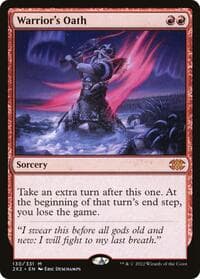 Warrior's Oath - Double Masters 2022 - Magic: The Gathering card