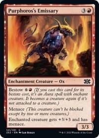Purphoros's Emissary - Double Masters 2022 - Magic: The Gathering card