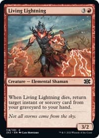 Living Lightning - Double Masters 2022 - Magic: The Gathering card