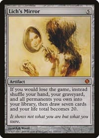 Lich's Mirror - Shards of Alara - Magic: The Gathering card