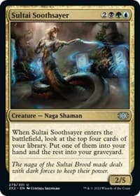 Sultai Soothsayer - Double Masters 2022 - Magic: The Gathering card