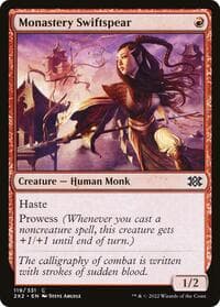 Monastery Swiftspear - Double Masters 2022 - Magic: The Gathering card
