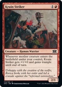 Kruin Striker - Double Masters 2022 - Magic: The Gathering card