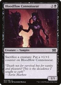 Bloodflow Connoisseur - Double Masters 2022 - Magic: The Gathering card