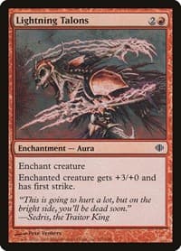 Lightning Talons - Shards of Alara - Magic: The Gathering card
