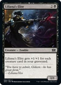 Liliana's Elite - Double Masters 2022 - Magic: The Gathering card