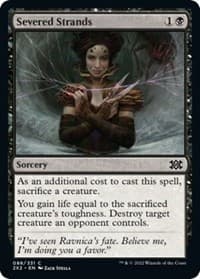 Severed Strands - Double Masters 2022 - Magic: The Gathering card